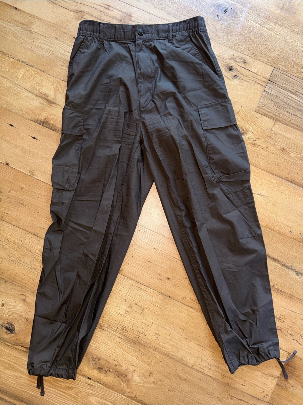Uniqlo Dark Brown Cargo Jogger Pants M